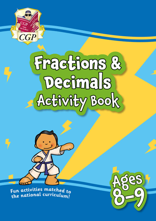 CGP, Fractions & Decimals Maths Activity Book for Ages 8-9 (Year 4)