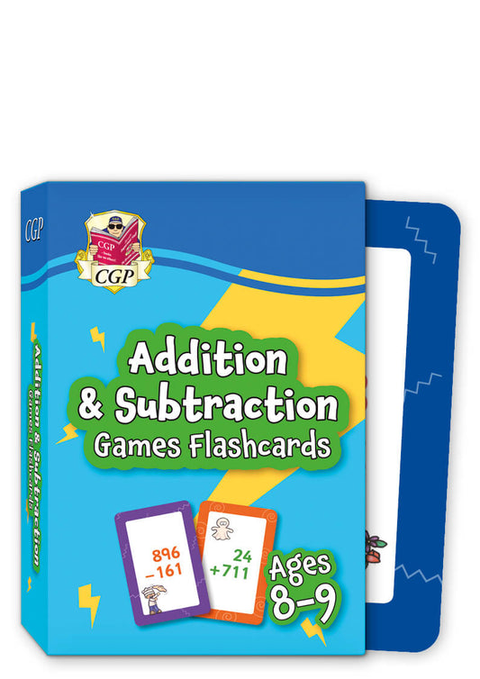 CGP, Addition & Subtraction Games Flashcards for Ages 8-9 (Year 4)