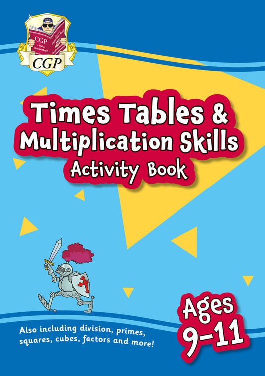 CGP New Times Tables & Multiplication Skills Activity Book for Ages 9-11