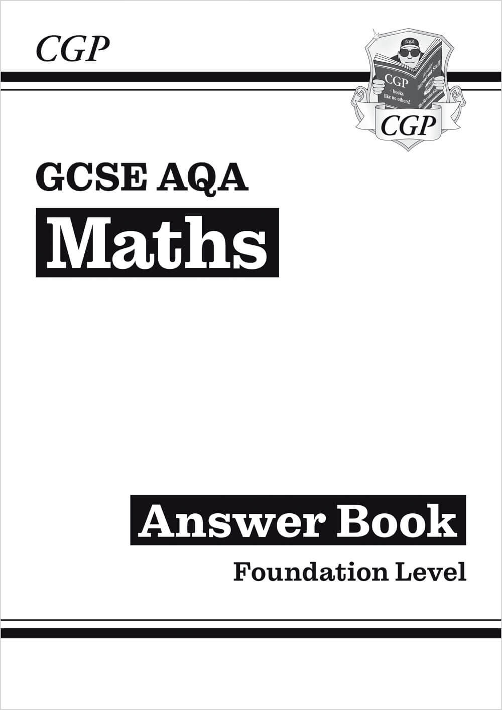 CGP GCSE Maths AQA Answers for Workbook: Foundation