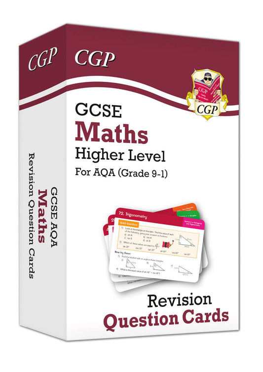 CGP GCSE Maths AQA Revision Question Cards - Higher