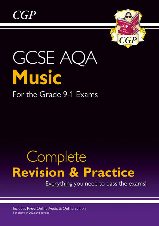 CGP GCSE Music AQA Complete Revision & Practice (with Audio & Online Edition)