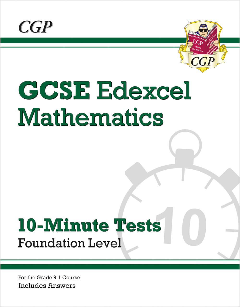 CGP GCSE Maths Edexcel 10-Minute Tests - Foundation (includes Answers)