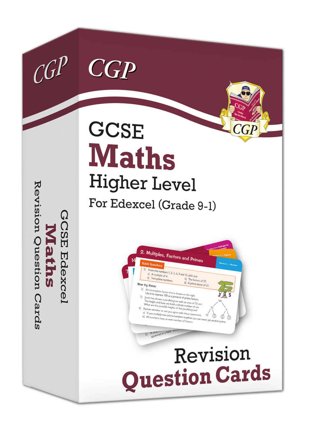CGP GCSE Maths Edexcel Revision Question Cards - Higher