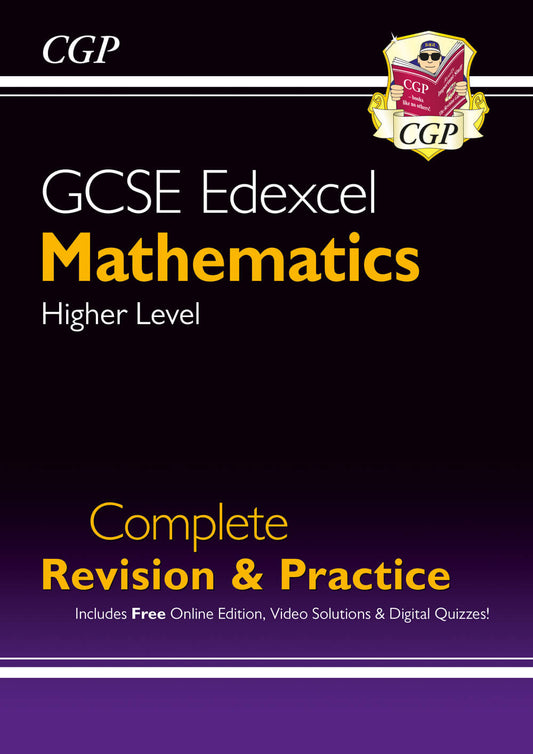 CGP GCSE Maths Edexcel Complete Revision & Practice: Higher inc Online Ed, Videos & Quizzes
