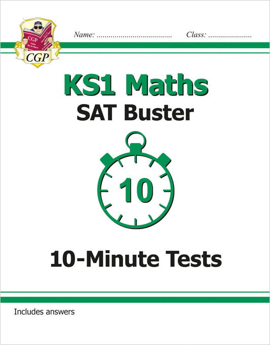 CGP, KS1 Maths SAT Buster: 10-Minute Tests (for end of year assessments)