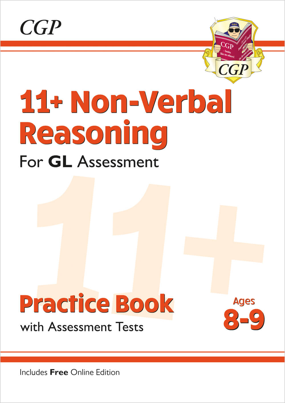 CGP 11+ GL Non-Verbal Reasoning Practice Book & Assessment Tests - Ages 8-9 (with Online Edition)