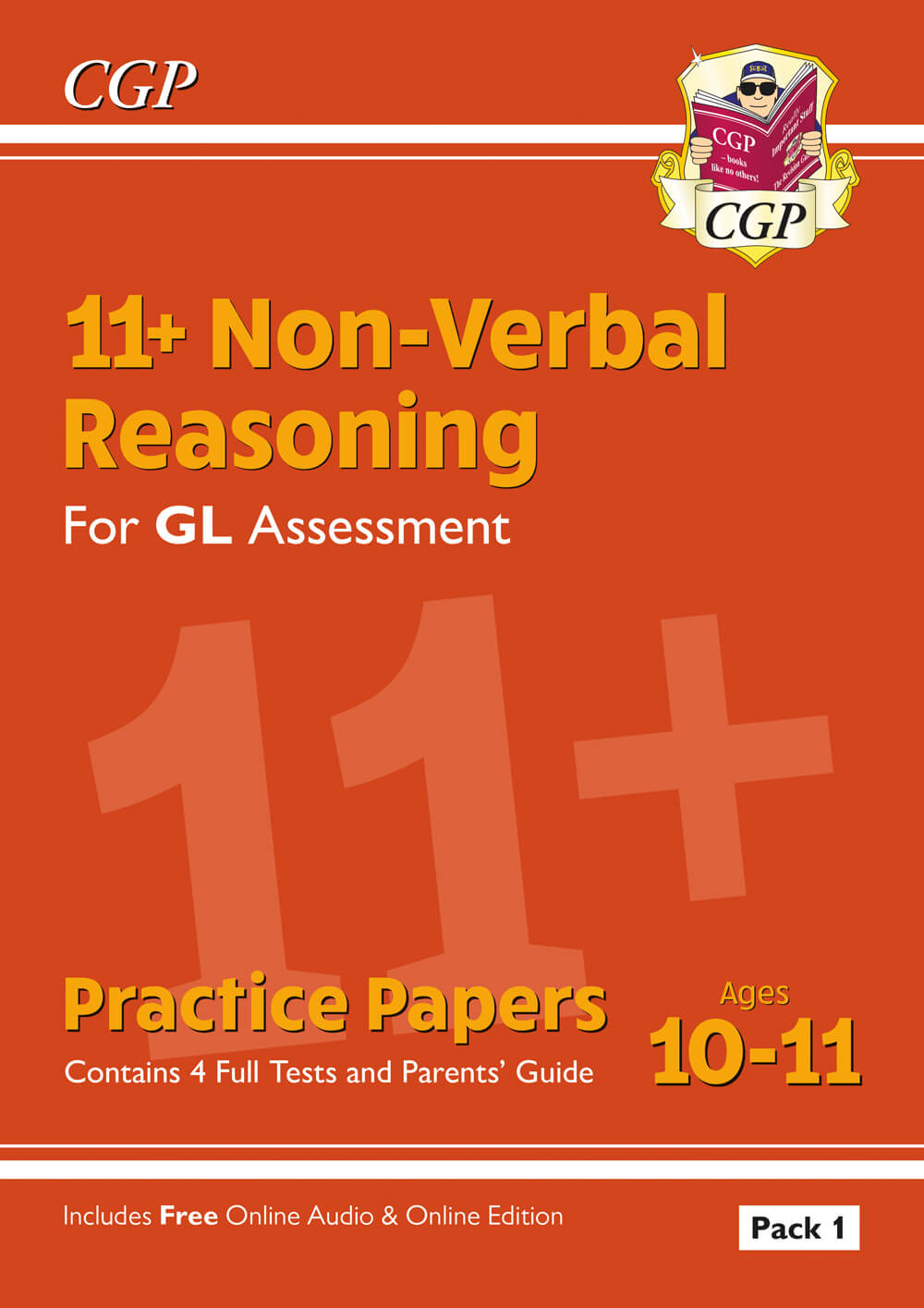CGP 11+ GL Non-Verbal Reasoning Practice Papers: Ages 10-11 Pack 1 (inc Parents' Guide & Online Ed)