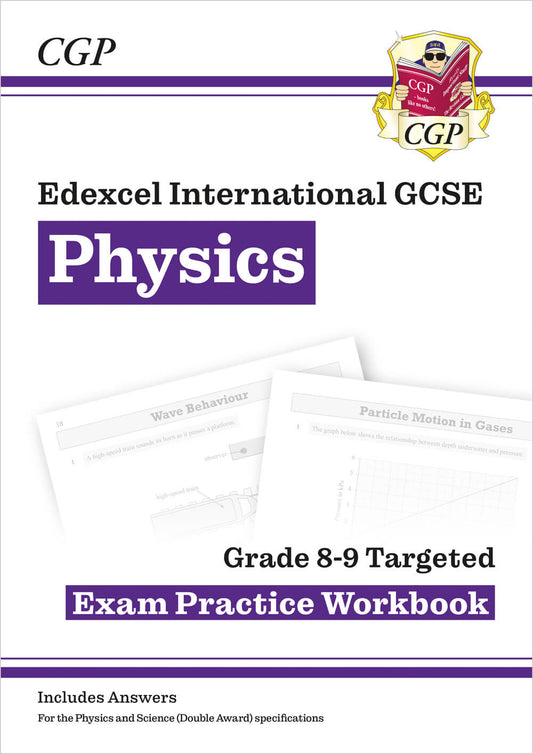 CGP Edexcel International GCSE Physics Grade 8-9 Exam Practice Workbook (with Answers)