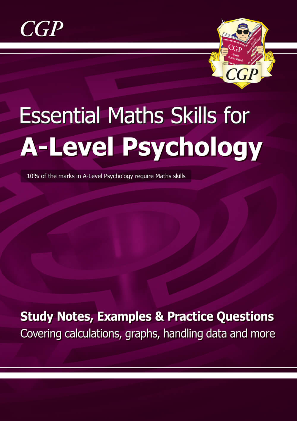 CGP A-Level Psychology: Essential Maths Skills