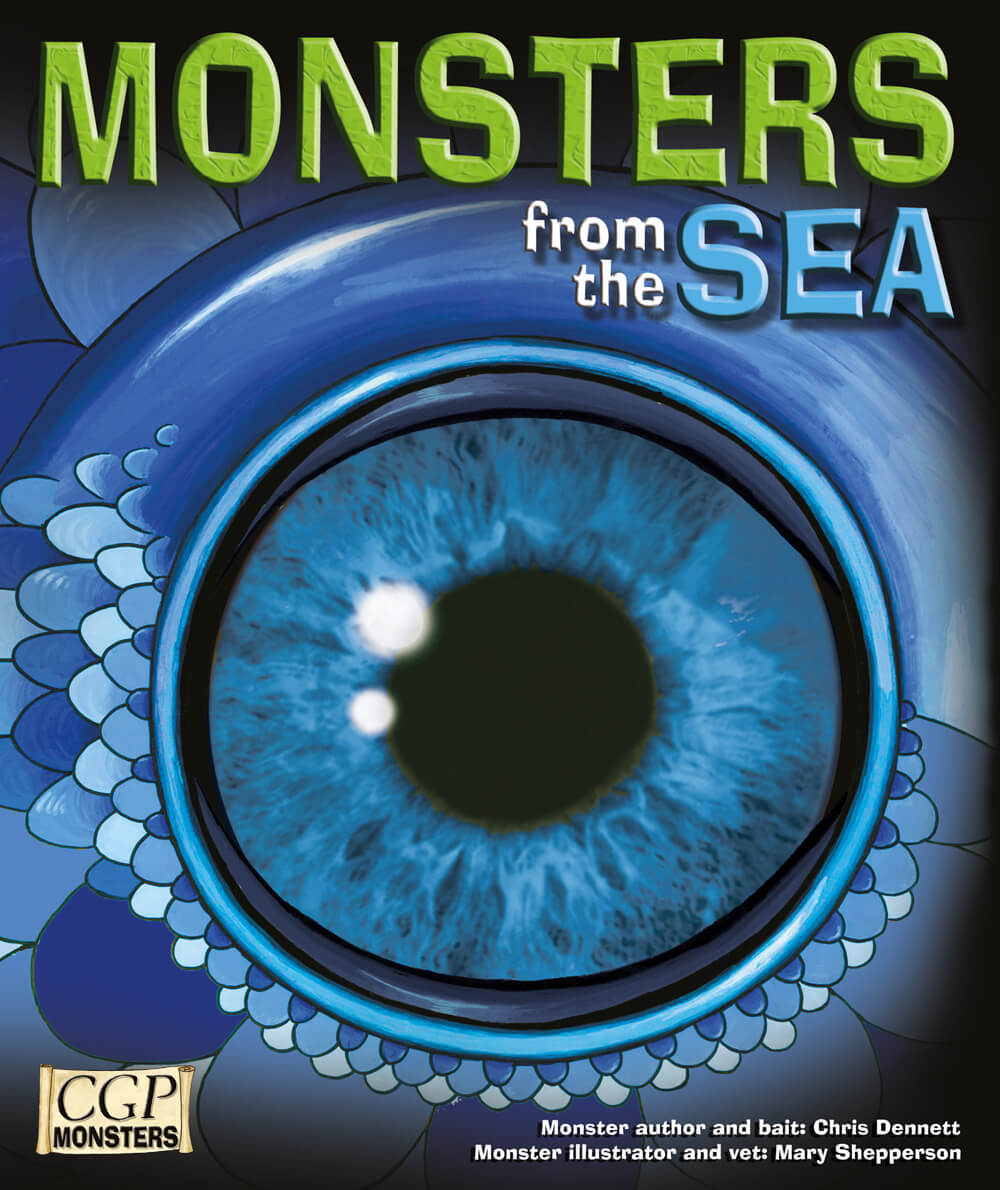 CGP, KS2 Monsters from the Sea Reading Book