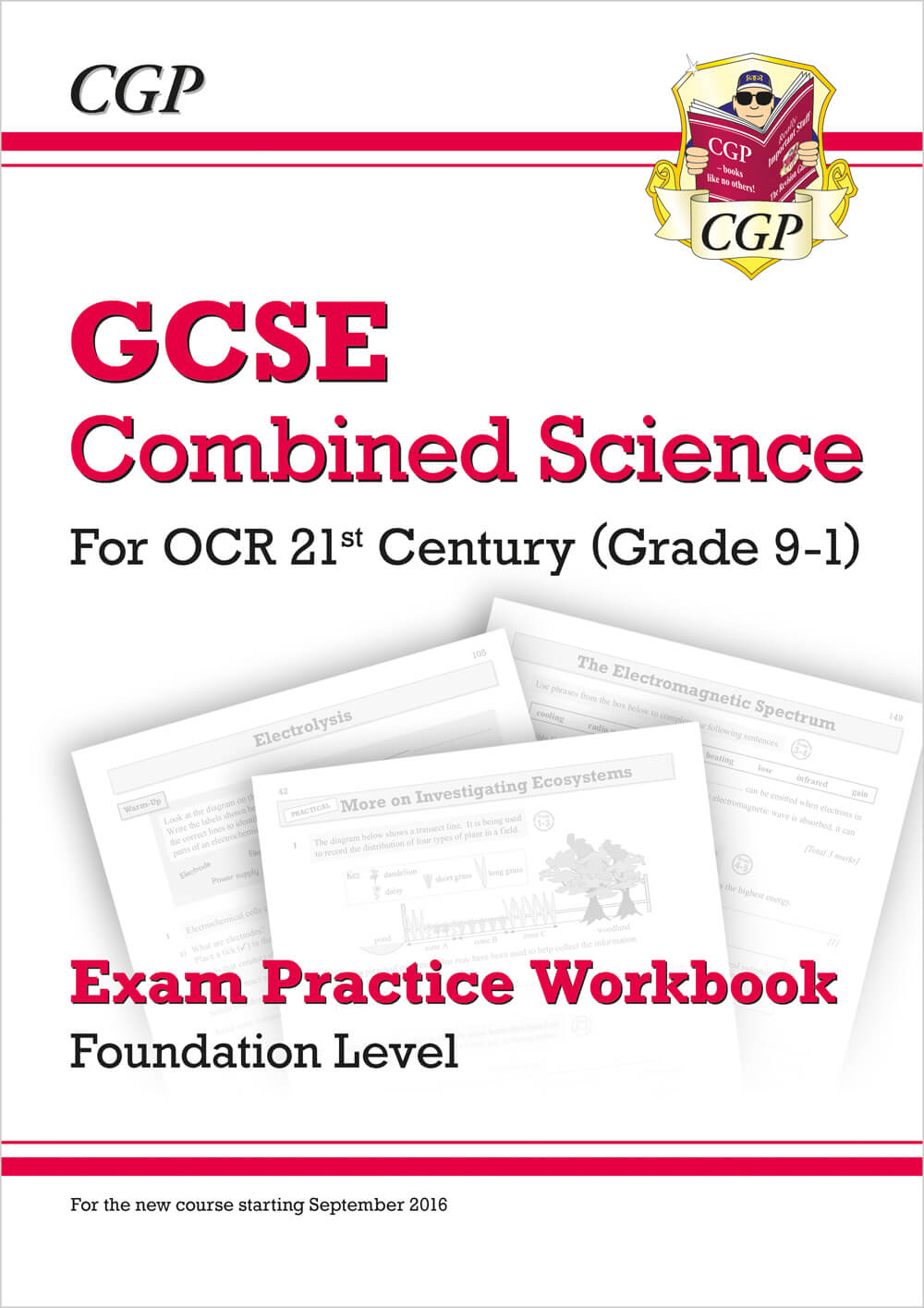 CGP GCSE Combined Science: OCR 21st Century Exam Practice Workbook - Foundation