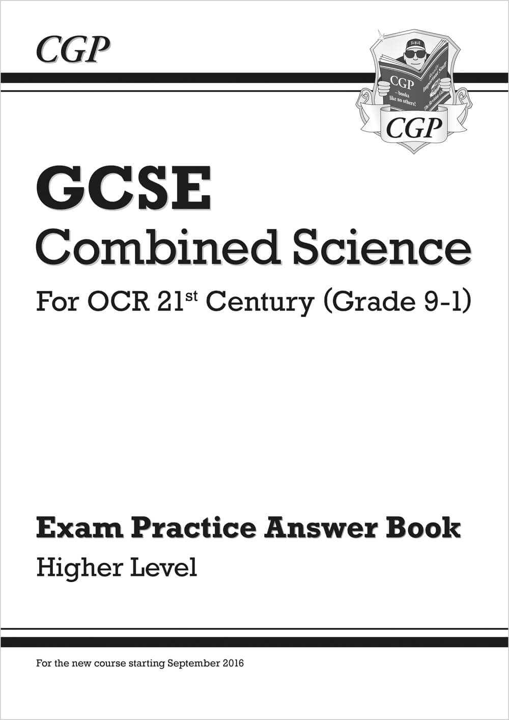CGP GCSE Combined Science: OCR 21st Century Answers (for Exam Practice Workbook) - Higher