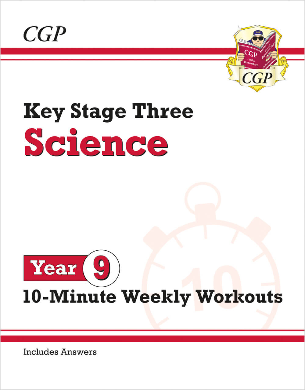 CGP New KS3 Year 9 Science 10-Minute Weekly Workouts (includes answers)