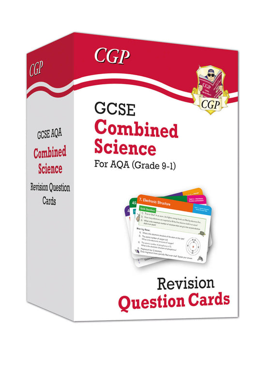 CGP GCSE Combined Science AQA Revision Question Cards: All-in-one Biology, Chemistry & Physics