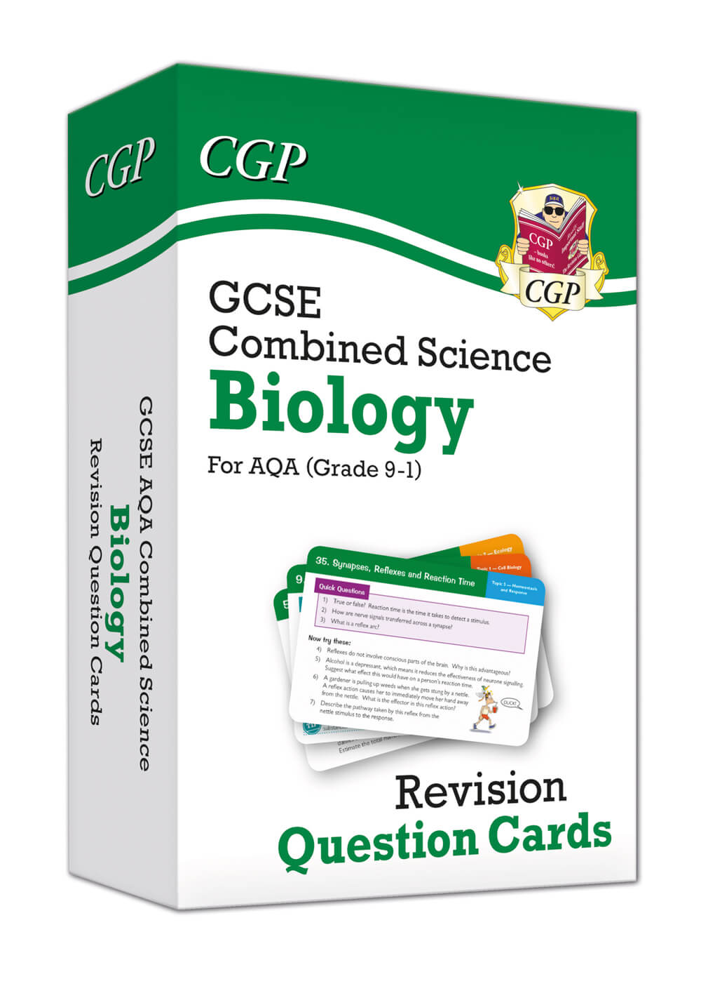 CGP GCSE Combined Science: Biology AQA Revision Question Cards