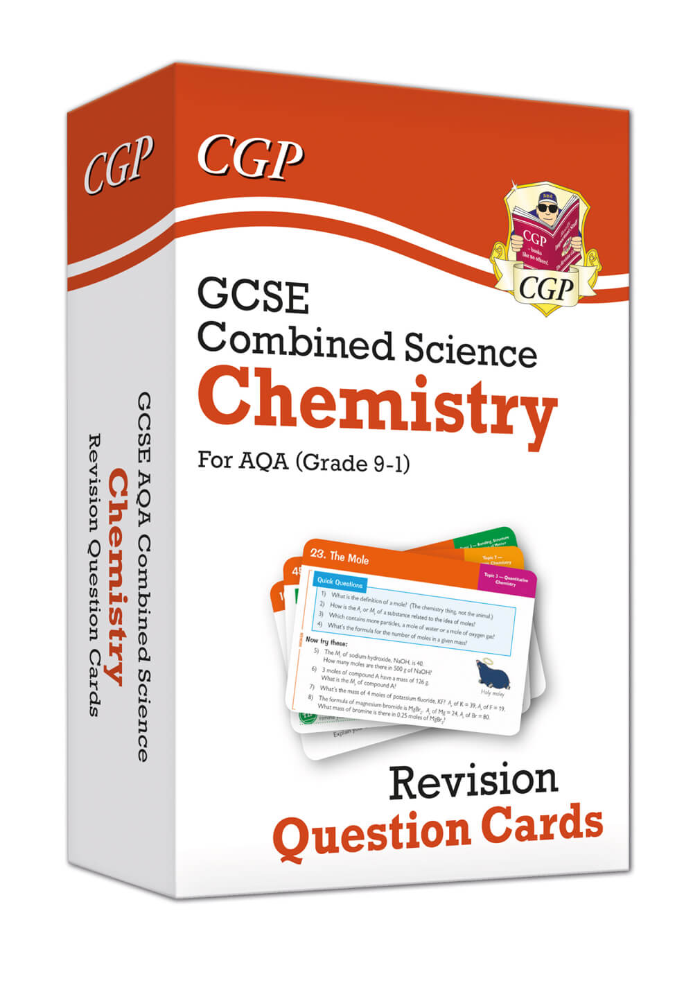 CGP GCSE Combined Science: Chemistry AQA Revision Question Cards