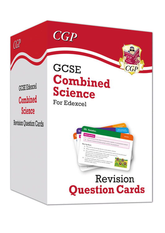 CGP GCSE Combined Science Edexcel Revision Question Cards: All-in-one Biology, Chemistry & Physics