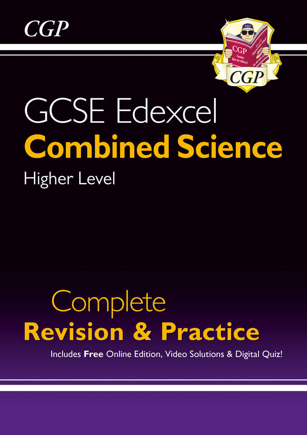 CGP GCSE Combined Science Edexcel Higher Complete Revision & Practice w/ Online Edition,Videos & Quizzes