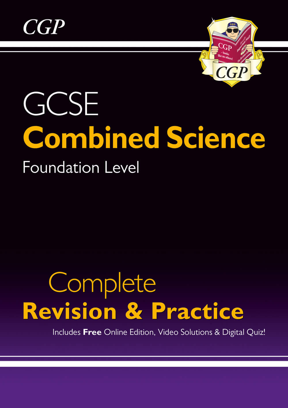 CGP GCSE Combined Science Foundation Complete Revision & Practice w/ Online Ed, Videos & Quizzes