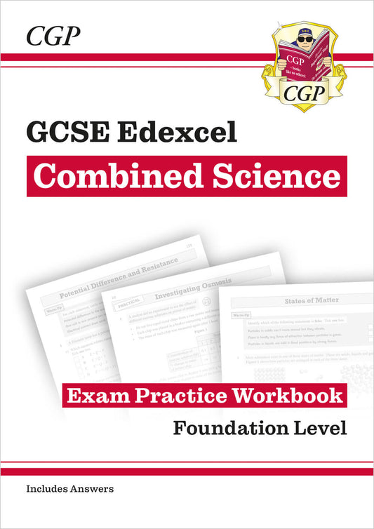 CGP GCSE Combined Science Edexcel Exam Practice Workbook - Foundation (includes answers)