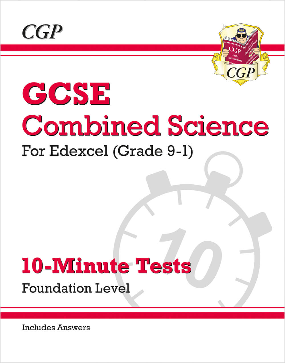 CGP GCSE Combined Science: Edexcel 10-Minute Tests - Foundation (includes Answers)