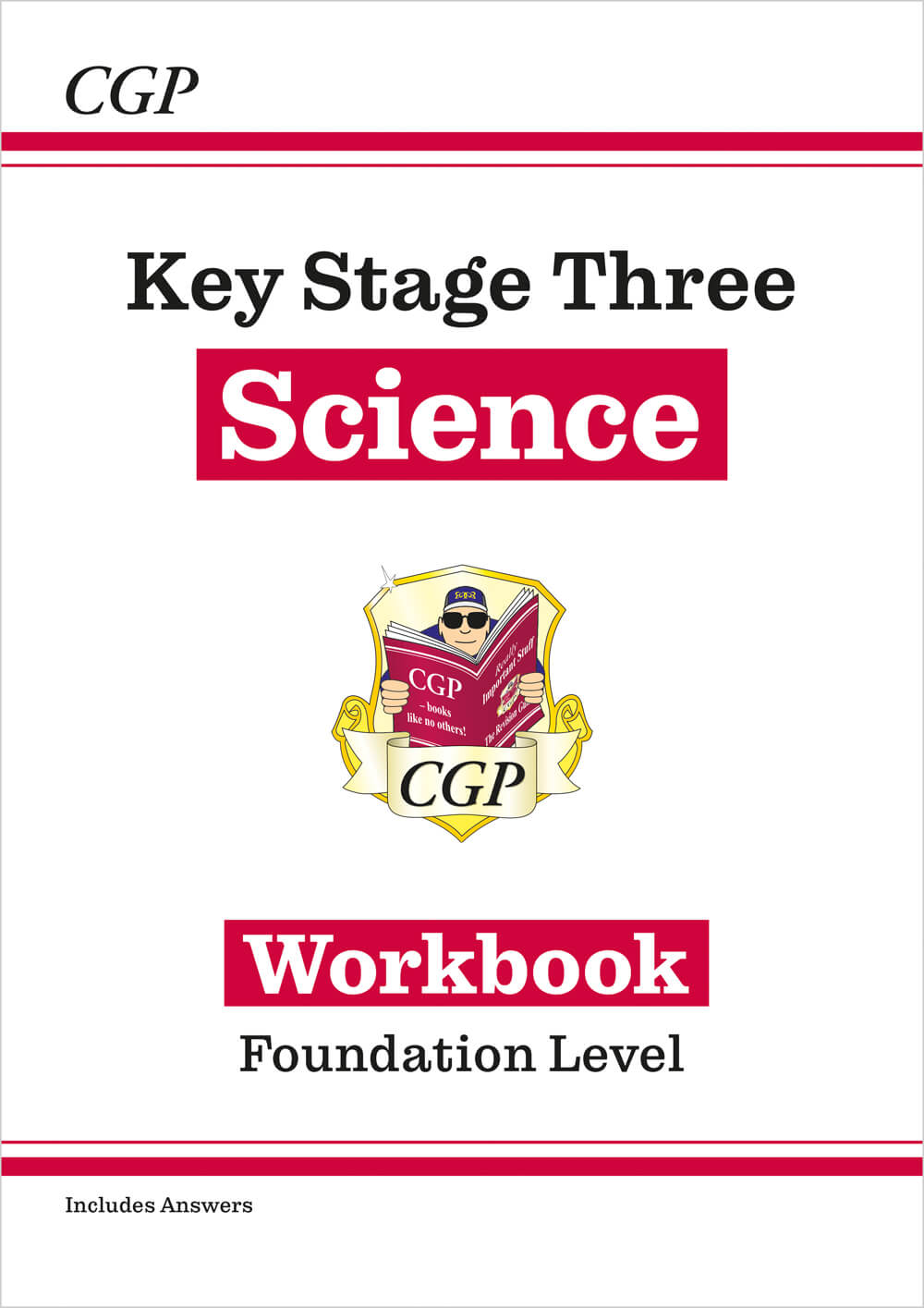 CGP KS3 Science Workbook – Foundation (includes answers)