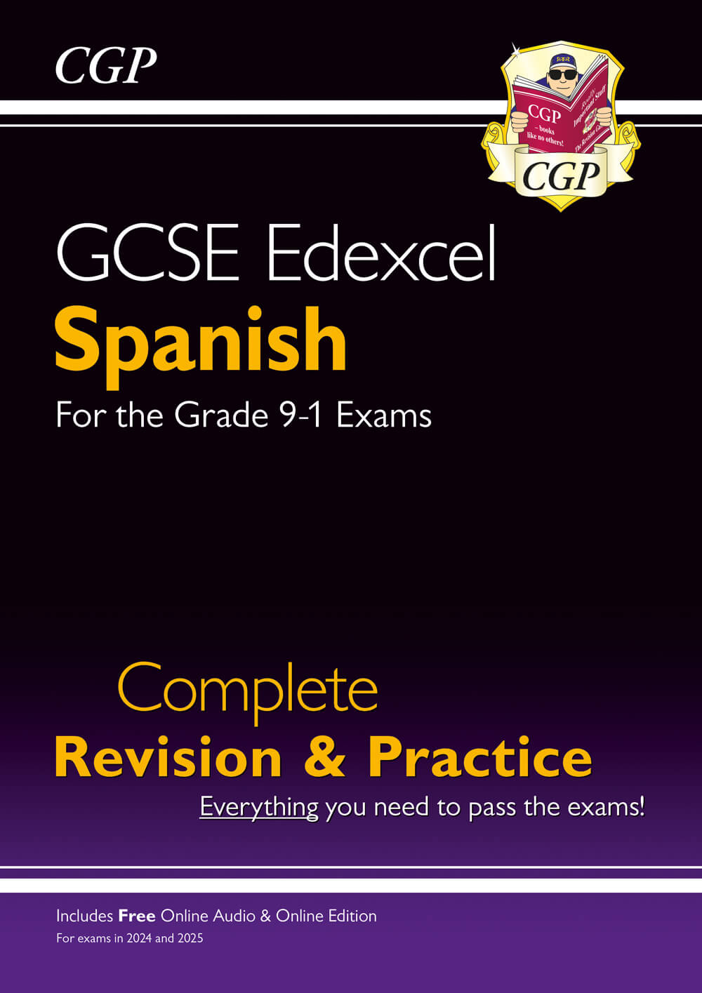 CGP GCSE Spanish Edexcel Complete Revision & Practice: with Online Edition & Audio (For exams in 2025)