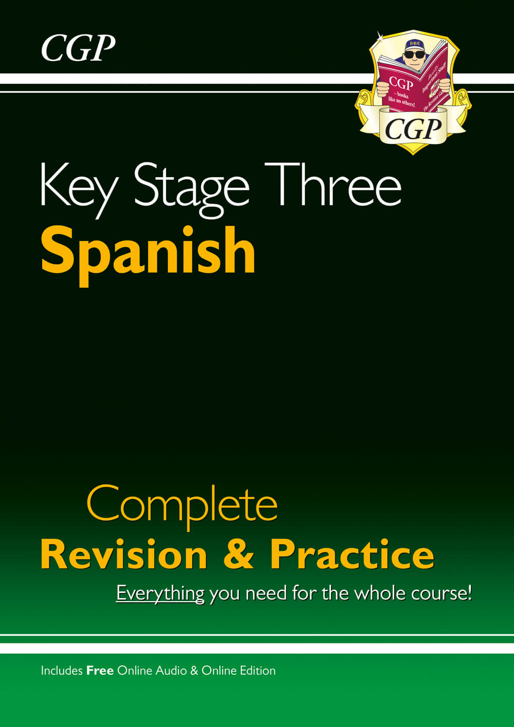 CGP KS3 Spanish Complete Revision & Practice (with Free Online Edition & Audio)