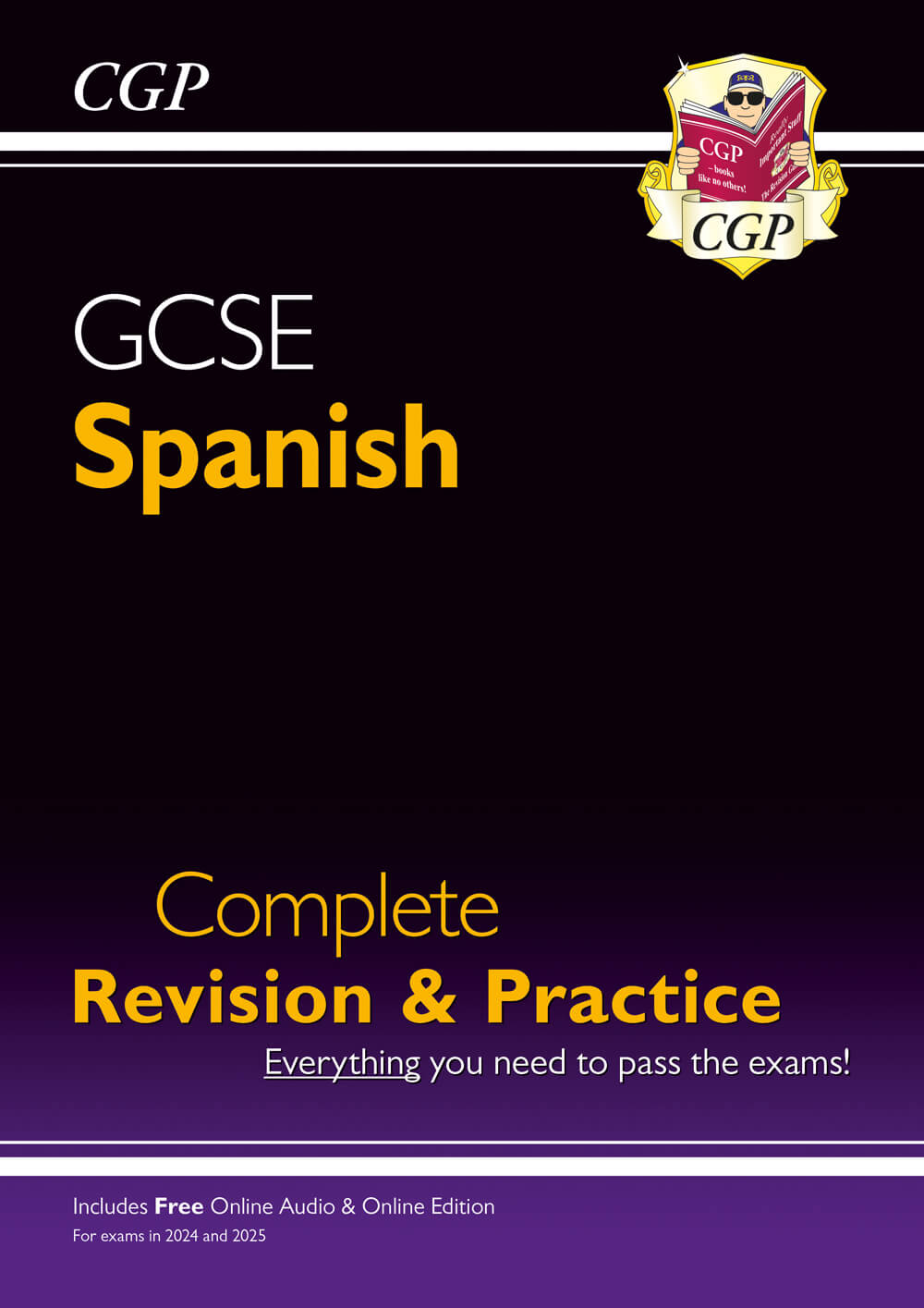 CGP GCSE Spanish Complete Revision & Practice: with Online Edition & Audio (For exams in 2025)