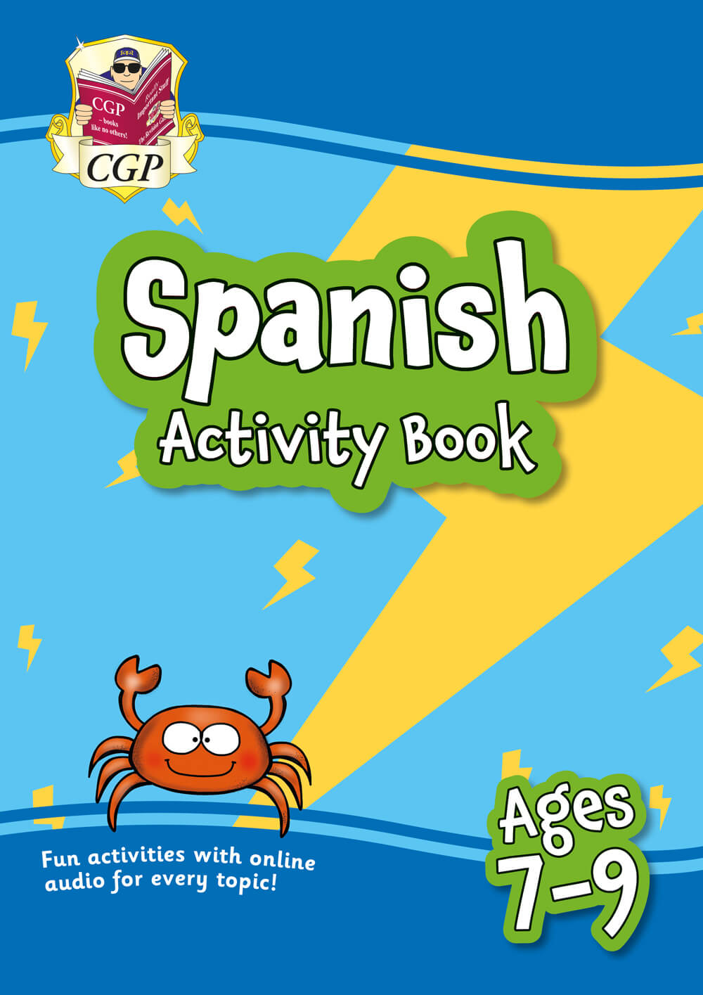 CGP, Spanish Activity Book for Ages 7-9 (with Online Audio)
