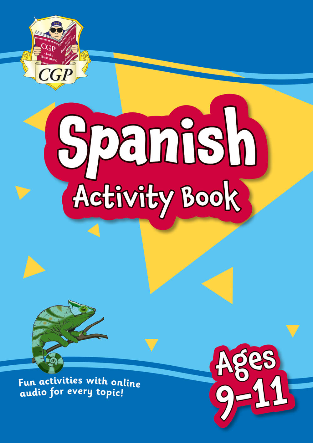 CGP, Spanish Activity Book for Ages 9-11 (with Online Audio)